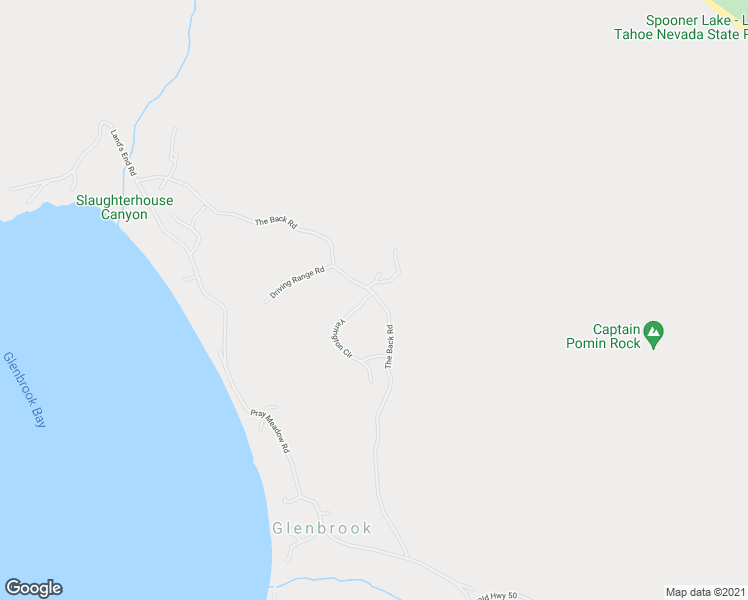 map of restaurants, bars, coffee shops, grocery stores, and more near 2147 The Back Road in Glenbrook