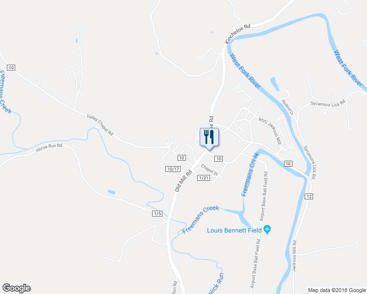 map of restaurants, bars, coffee shops, grocery stores, and more near 92 Valley Chapel Rd in Weston