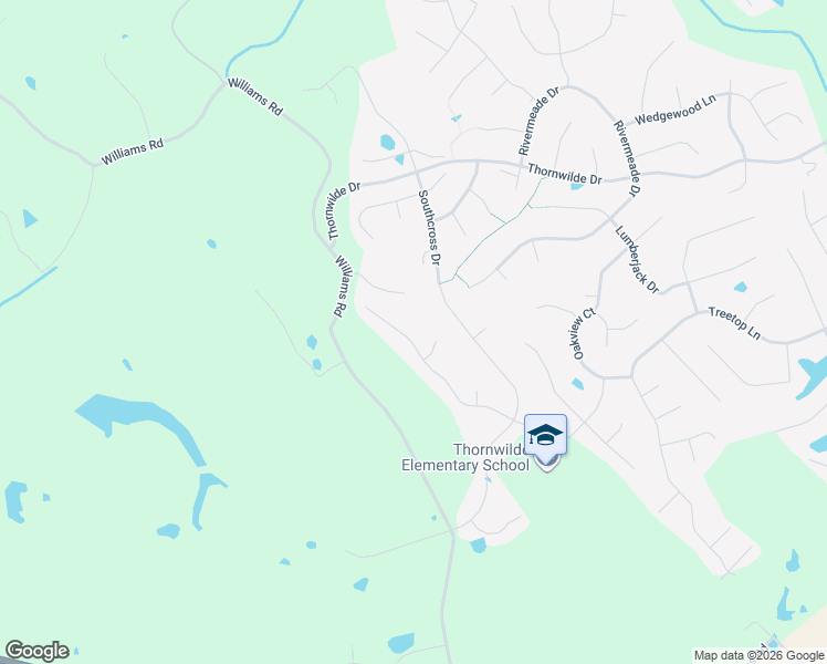 map of restaurants, bars, coffee shops, grocery stores, and more near 2289 Daybloom Court in Hebron