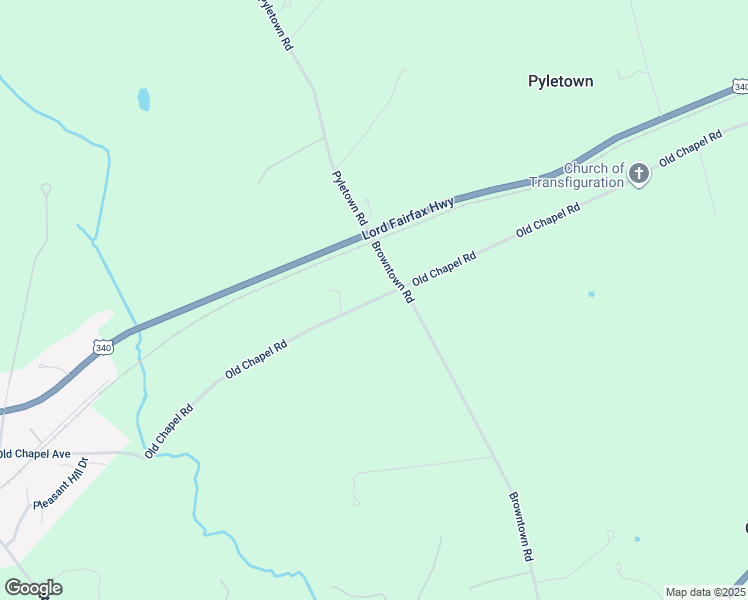 map of restaurants, bars, coffee shops, grocery stores, and more near 1141 Old Chapel Road in Boyce