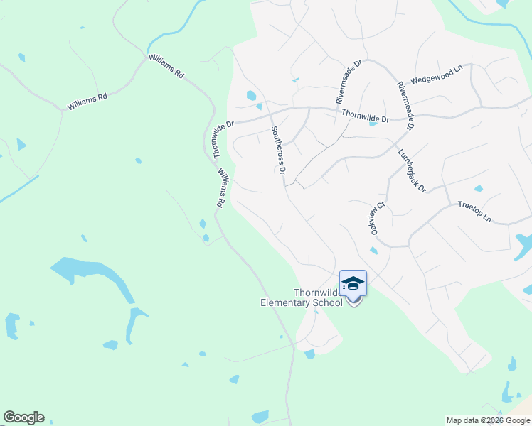 map of restaurants, bars, coffee shops, grocery stores, and more near 2289 Daybloom Court in Hebron