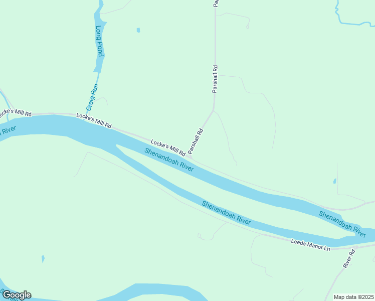 map of restaurants, bars, coffee shops, grocery stores, and more near 3162 Parshall Road in Berryville