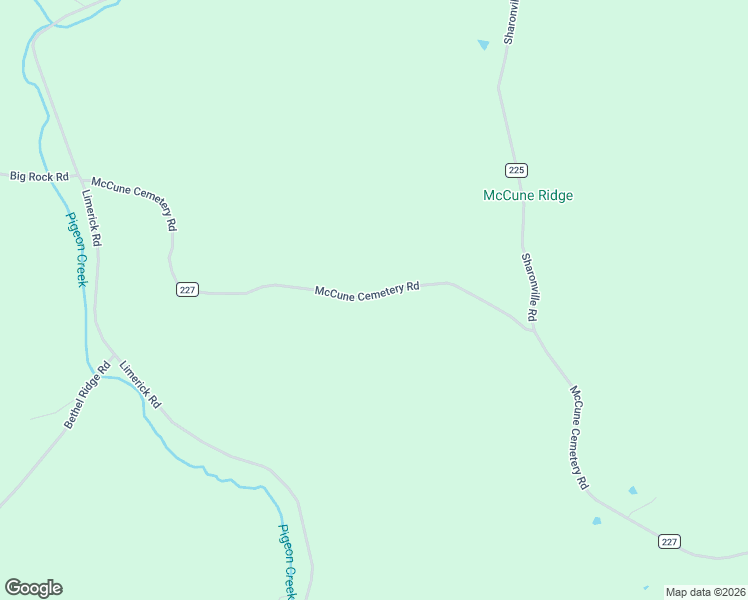 map of restaurants, bars, coffee shops, grocery stores, and more near 1041 McCune Cemetery Road in Jackson