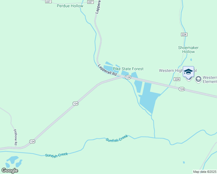 map of restaurants, bars, coffee shops, grocery stores, and more near 7296 Ohio 124 in Latham