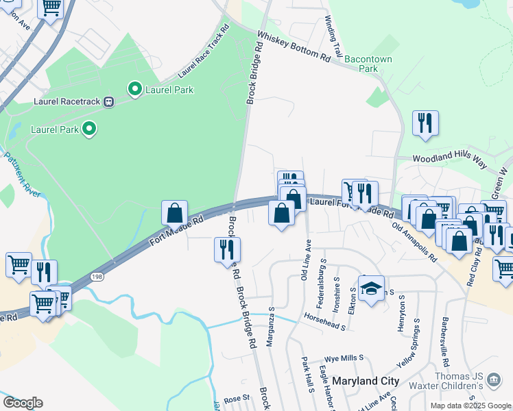 3563 Fort Meade Road, Maryland City MD Walk Score