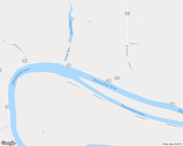 map of restaurants, bars, coffee shops, grocery stores, and more near 2095 Locke's Mill Road in Berryville