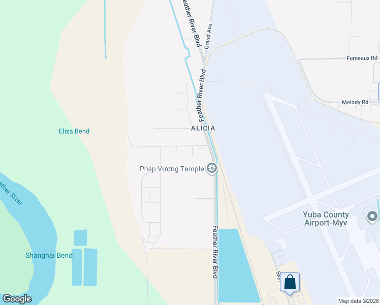 map of restaurants, bars, coffee shops, grocery stores, and more near 966 Myrna Avenue in Olivehurst