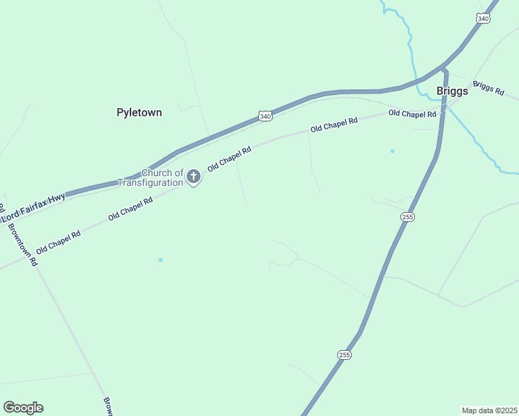 map of restaurants, bars, coffee shops, grocery stores, and more near 1970 Old Chapel Road in Boyce