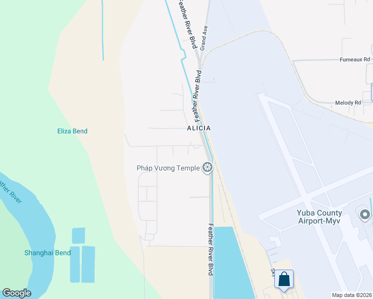 map of restaurants, bars, coffee shops, grocery stores, and more near 966 Myrna Avenue in Olivehurst
