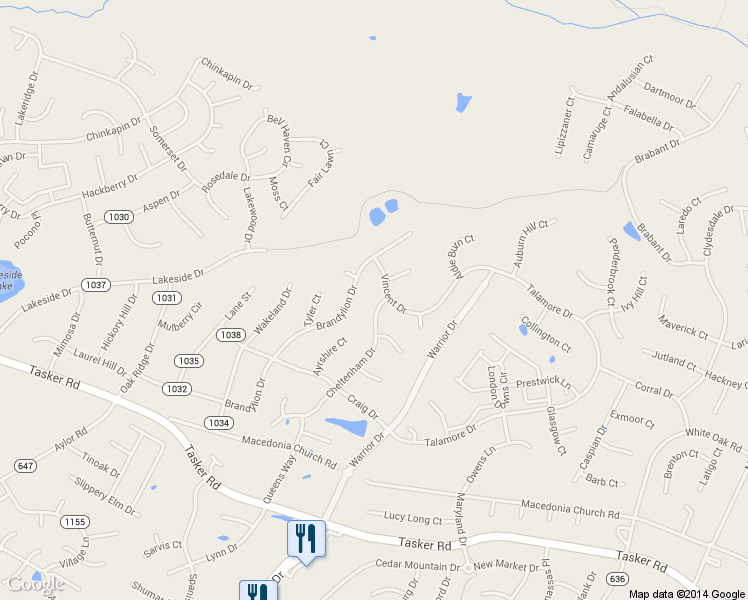 map of restaurants, bars, coffee shops, grocery stores, and more near 327 Cheltenham Drive in Stephens City
