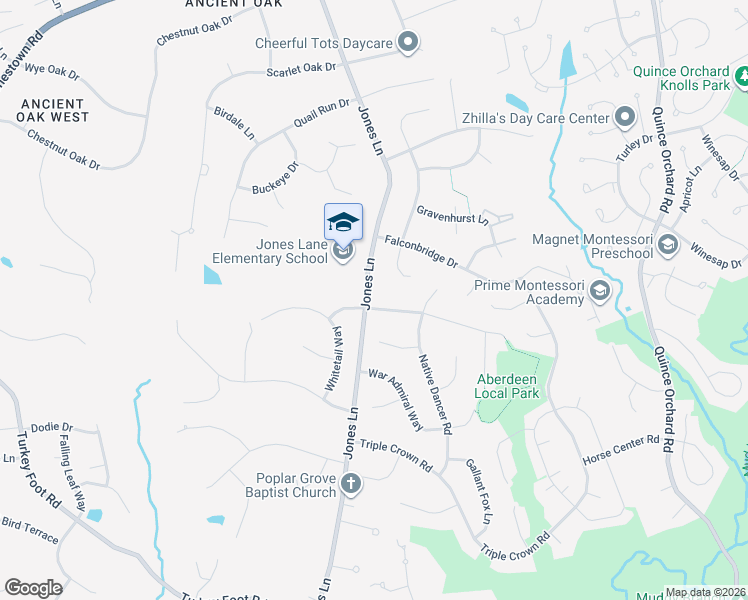 map of restaurants, bars, coffee shops, grocery stores, and more near 15021 Carry Back Drive in North Potomac
