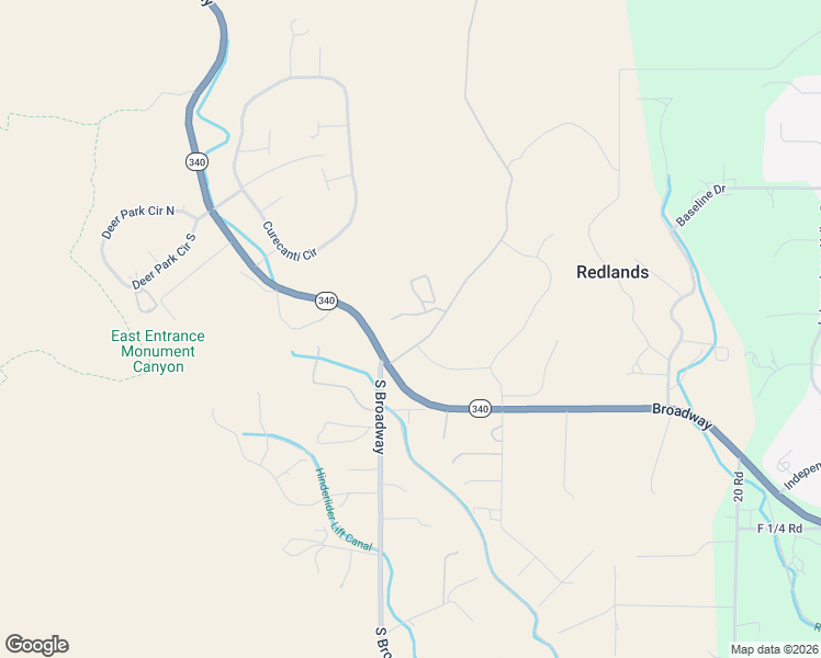 map of restaurants, bars, coffee shops, grocery stores, and more near 1947 Broadway in Grand Junction