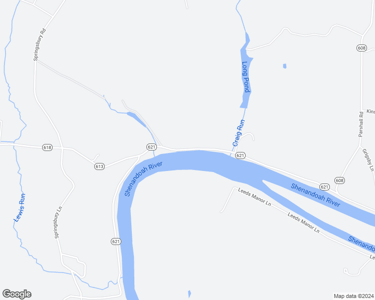 map of restaurants, bars, coffee shops, grocery stores, and more near 2163 Locke's Mill Road in Berryville