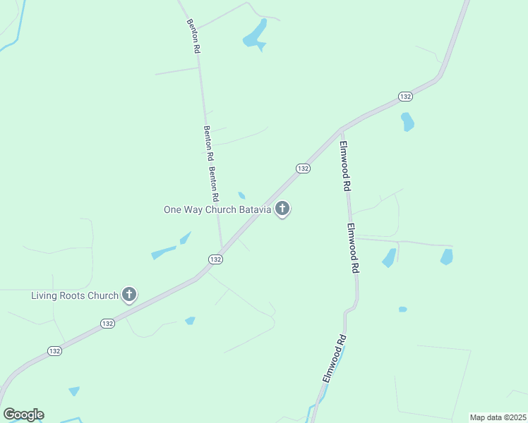 map of restaurants, bars, coffee shops, grocery stores, and more near 4650 Ohio 132 in Batavia