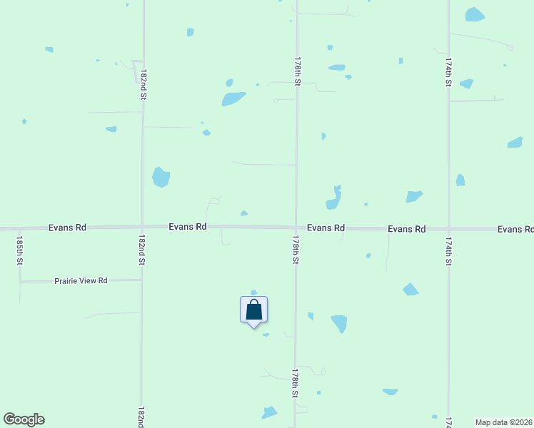 map of restaurants, bars, coffee shops, grocery stores, and more near 17888 Evans Road in Tonganoxie