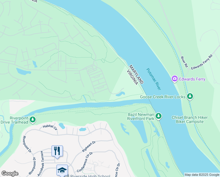 map of restaurants, bars, coffee shops, grocery stores, and more near 18546 Perdido Bay Terrace in Leesburg