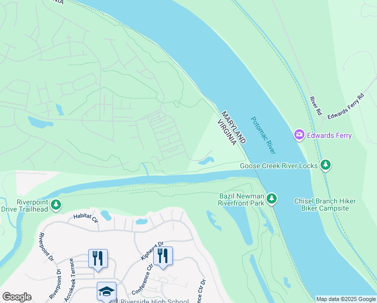map of restaurants, bars, coffee shops, grocery stores, and more near 18546 Perdido Bay Terrace in Leesburg