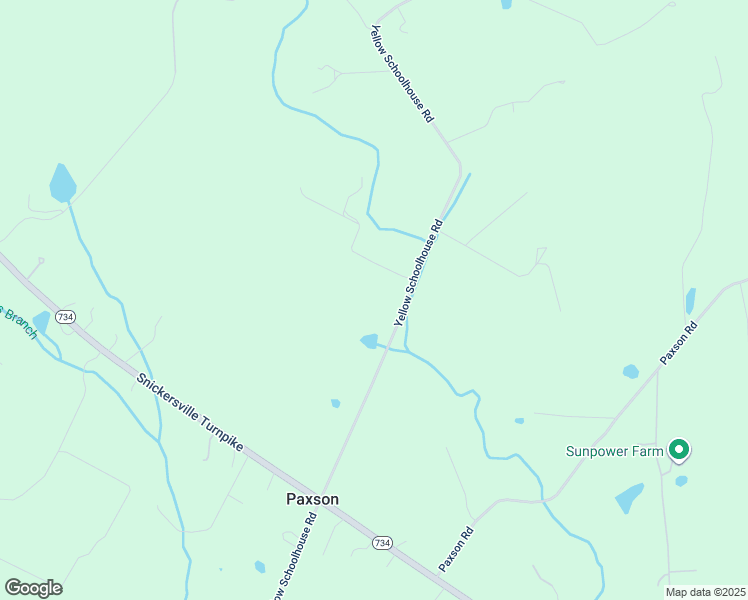 map of restaurants, bars, coffee shops, grocery stores, and more near 18665 Yellow Schoolhouse Road in Round Hill