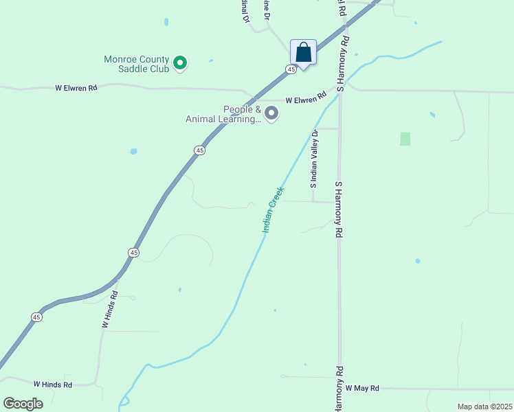 map of restaurants, bars, coffee shops, grocery stores, and more near 7828 Brennick Court in Bloomington