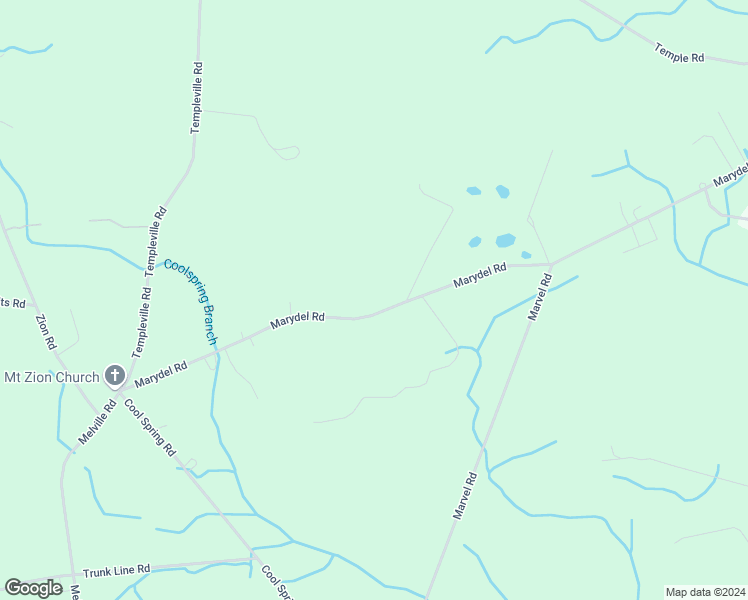 map of restaurants, bars, coffee shops, grocery stores, and more near 26680 Marydel Road in Marydel