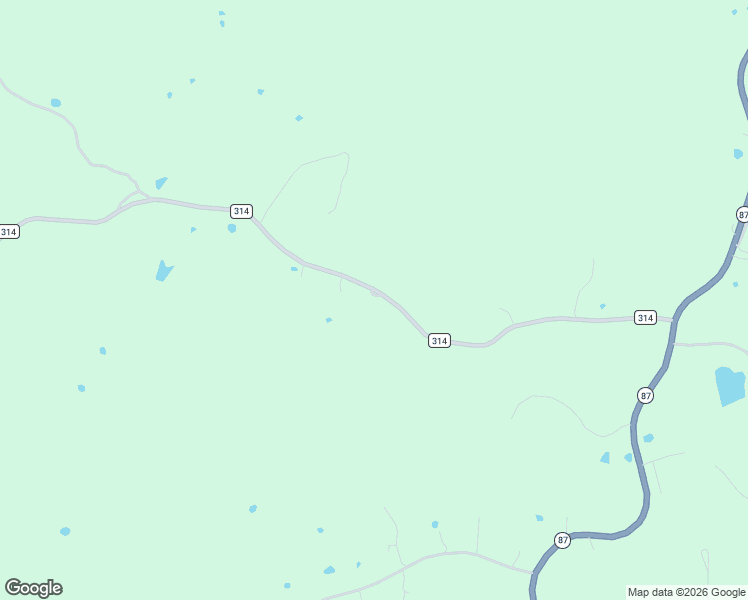 map of restaurants, bars, coffee shops, grocery stores, and more near 420 County Road 314 in Glasgow