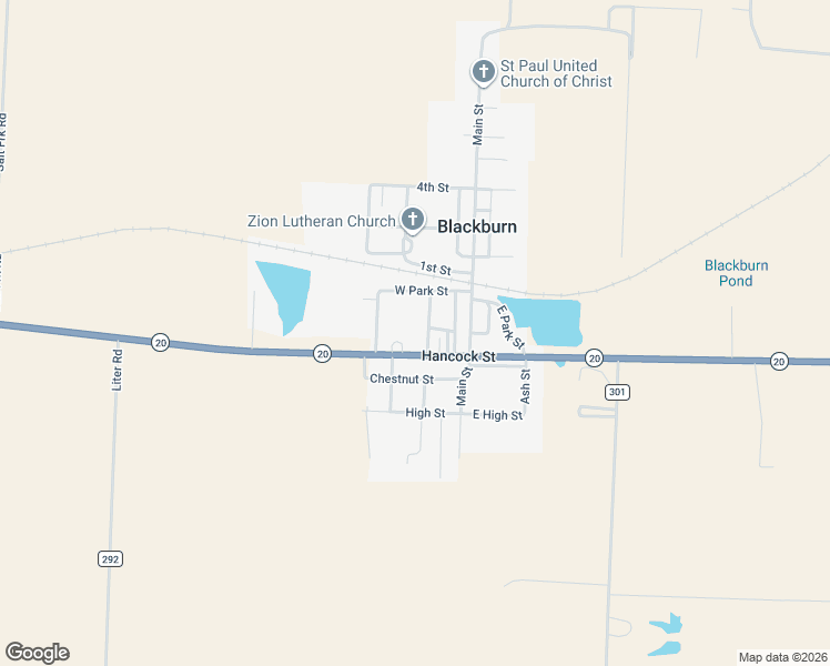 map of restaurants, bars, coffee shops, grocery stores, and more near 103-109 Stinson Street in Blackburn