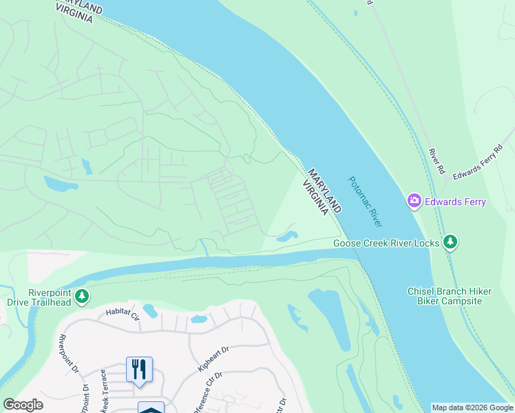 map of restaurants, bars, coffee shops, grocery stores, and more near 18520 Perdido Bay Terrace in Leesburg