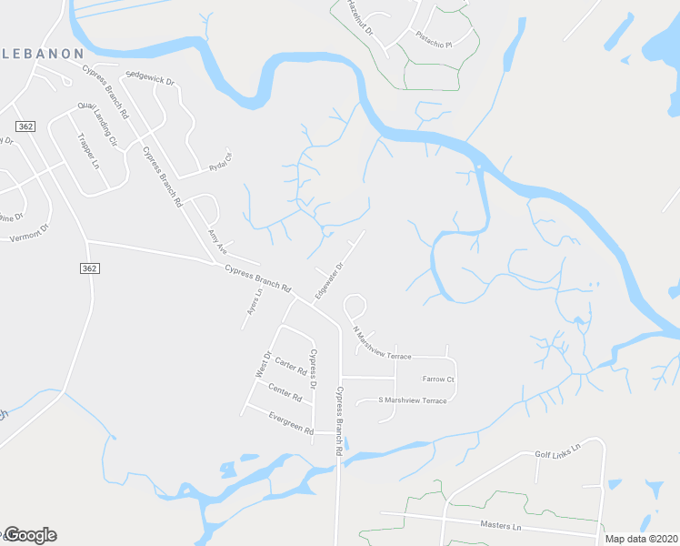 map of restaurants, bars, coffee shops, grocery stores, and more near 12 Edgewater Drive in Magnolia