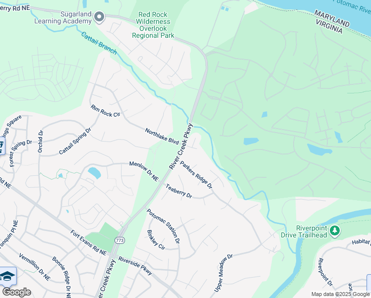 map of restaurants, bars, coffee shops, grocery stores, and more near 43171 Rosehaven Place in Leesburg