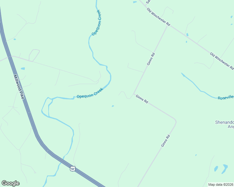 map of restaurants, bars, coffee shops, grocery stores, and more near 1077 Ginns Road in Boyce