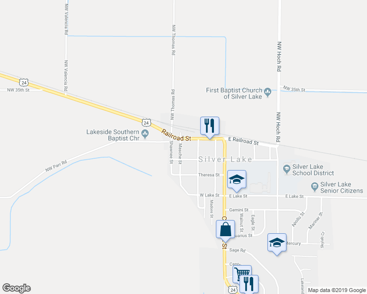 map of restaurants, bars, coffee shops, grocery stores, and more near 102 Masche Street in Silver Lake