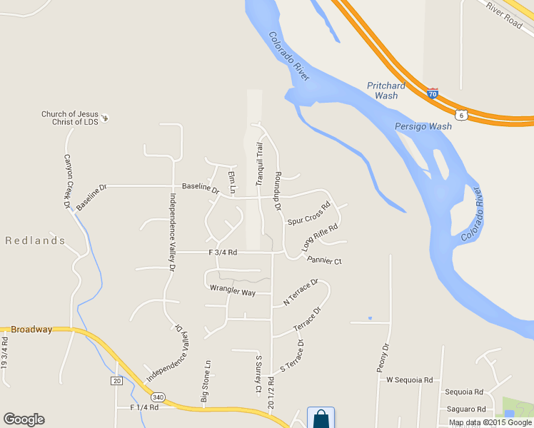 map of restaurants, bars, coffee shops, grocery stores, and more near 684 Tranquil Trail in Grand Junction