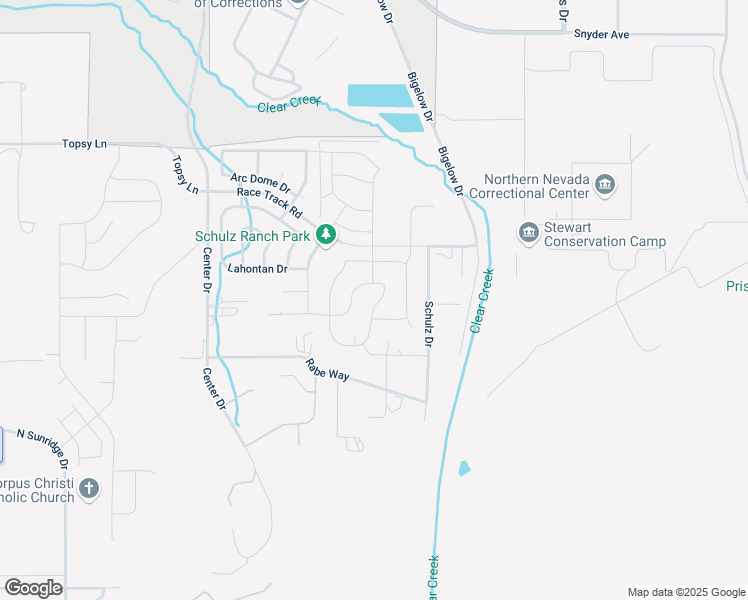 map of restaurants, bars, coffee shops, grocery stores, and more near 1418 Tule Peak Circle in Carson City