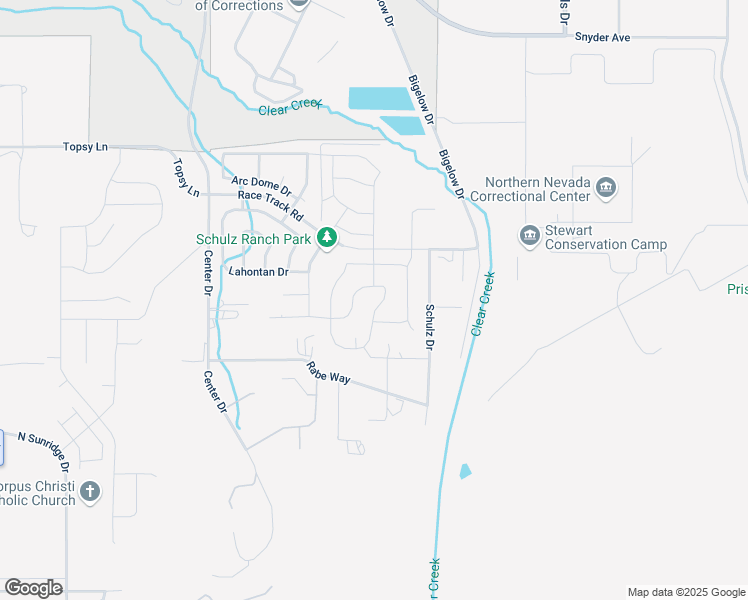 map of restaurants, bars, coffee shops, grocery stores, and more near 1418 Tule Peak Circle in Carson City