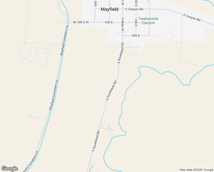 map of restaurants, bars, coffee shops, grocery stores, and more near 11110 South Southfield Road in Mayfield