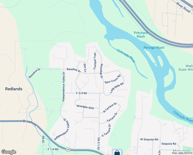 map of restaurants, bars, coffee shops, grocery stores, and more near 684 Tranquil Trail in Grand Junction