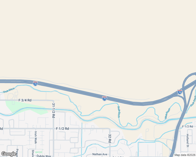 map of restaurants, bars, coffee shops, grocery stores, and more near 3195 North I 70 Frontage Road in Clifton