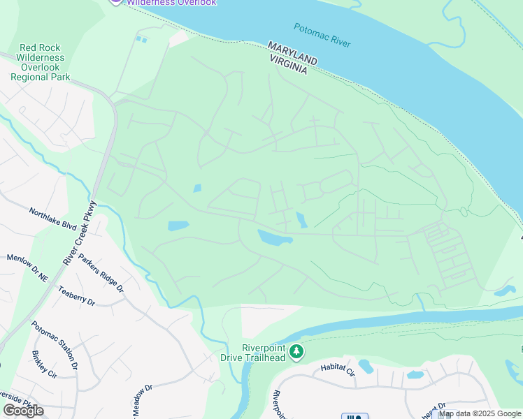 map of restaurants, bars, coffee shops, grocery stores, and more near 18490 Lanier Island Square in Leesburg