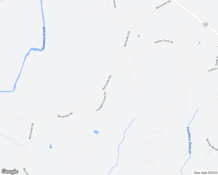 map of restaurants, bars, coffee shops, grocery stores, and more near 15301 Berryville Road in Germantown