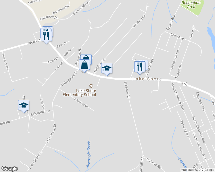map of restaurants, bars, coffee shops, grocery stores, and more near 4555 Mountain Road in Pasadena