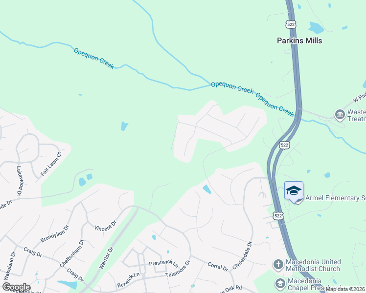 map of restaurants, bars, coffee shops, grocery stores, and more near 113 Lipizzaner Court in Stephens City