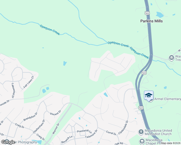 map of restaurants, bars, coffee shops, grocery stores, and more near 113 Lipizzaner Court in Stephens City