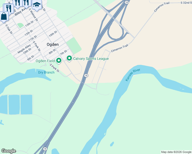map of restaurants, bars, coffee shops, grocery stores, and more near 3740 Saddle Horn Trail in Ogden