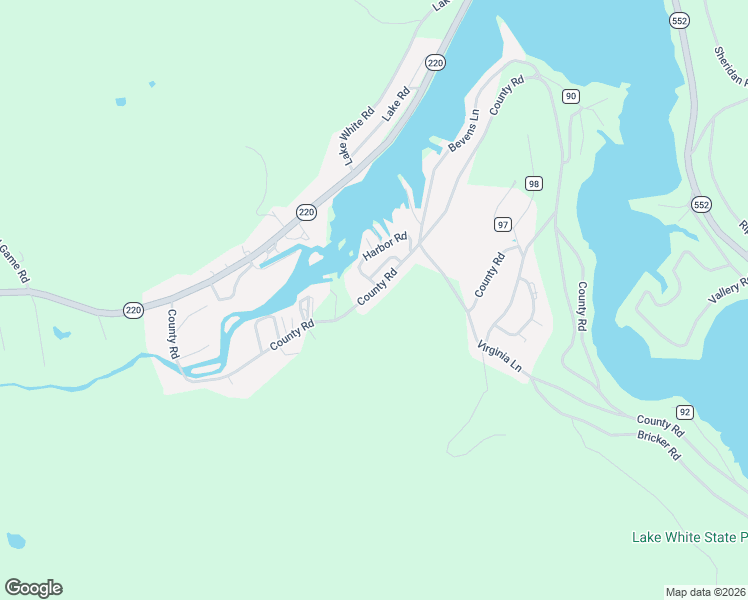 map of restaurants, bars, coffee shops, grocery stores, and more near 650 Ohio 551 in Waverly