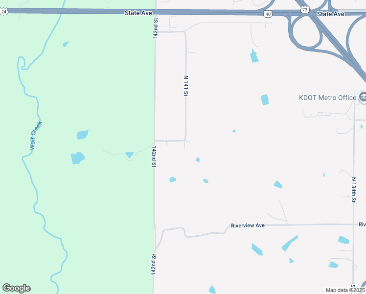 map of restaurants, bars, coffee shops, grocery stores, and more near 14101 Sandusky Avenue in Bonner Springs