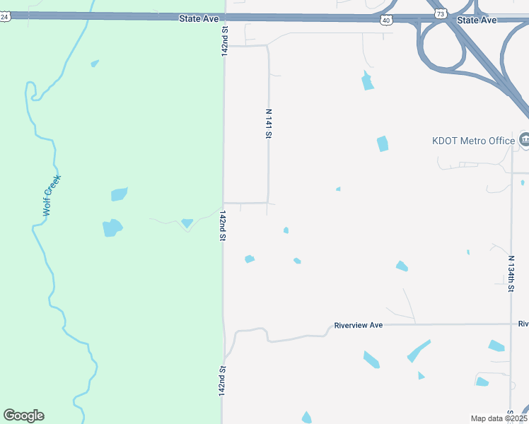 map of restaurants, bars, coffee shops, grocery stores, and more near 14101 Sandusky Avenue in Bonner Springs