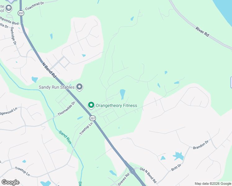 map of restaurants, bars, coffee shops, grocery stores, and more near 1298 North Bend Road in Hebron