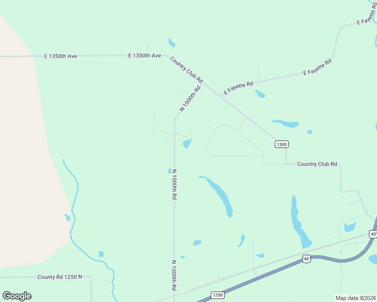 map of restaurants, bars, coffee shops, grocery stores, and more near 13026 North 1000th Road in Effingham