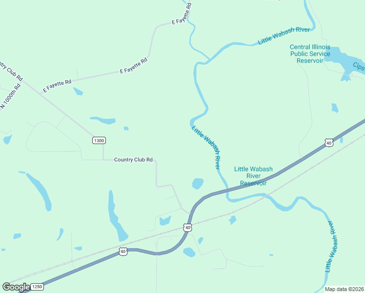 map of restaurants, bars, coffee shops, grocery stores, and more near 12990 Country Club Road in Effingham