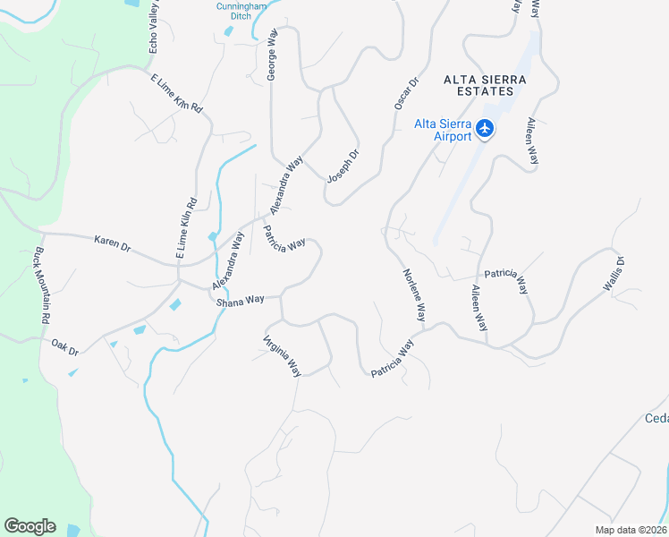 map of restaurants, bars, coffee shops, grocery stores, and more near 16782 Patricia Way in Grass Valley